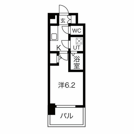 東別院駅 徒歩6分 14階の物件間取画像